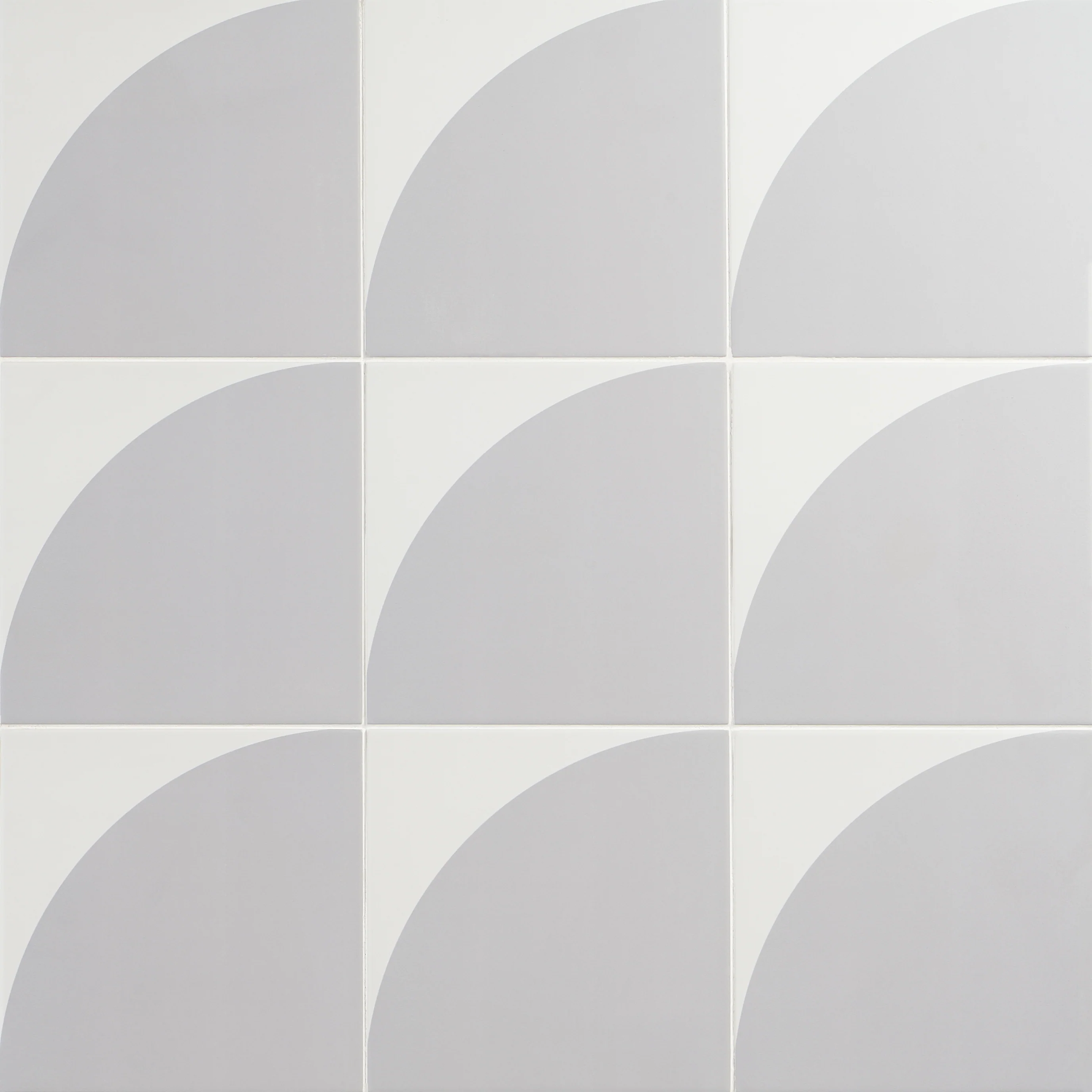 Stacy Garcia Maddox Deco Cool Gray 8x8 Matte Porcelain Tile - Image 3
