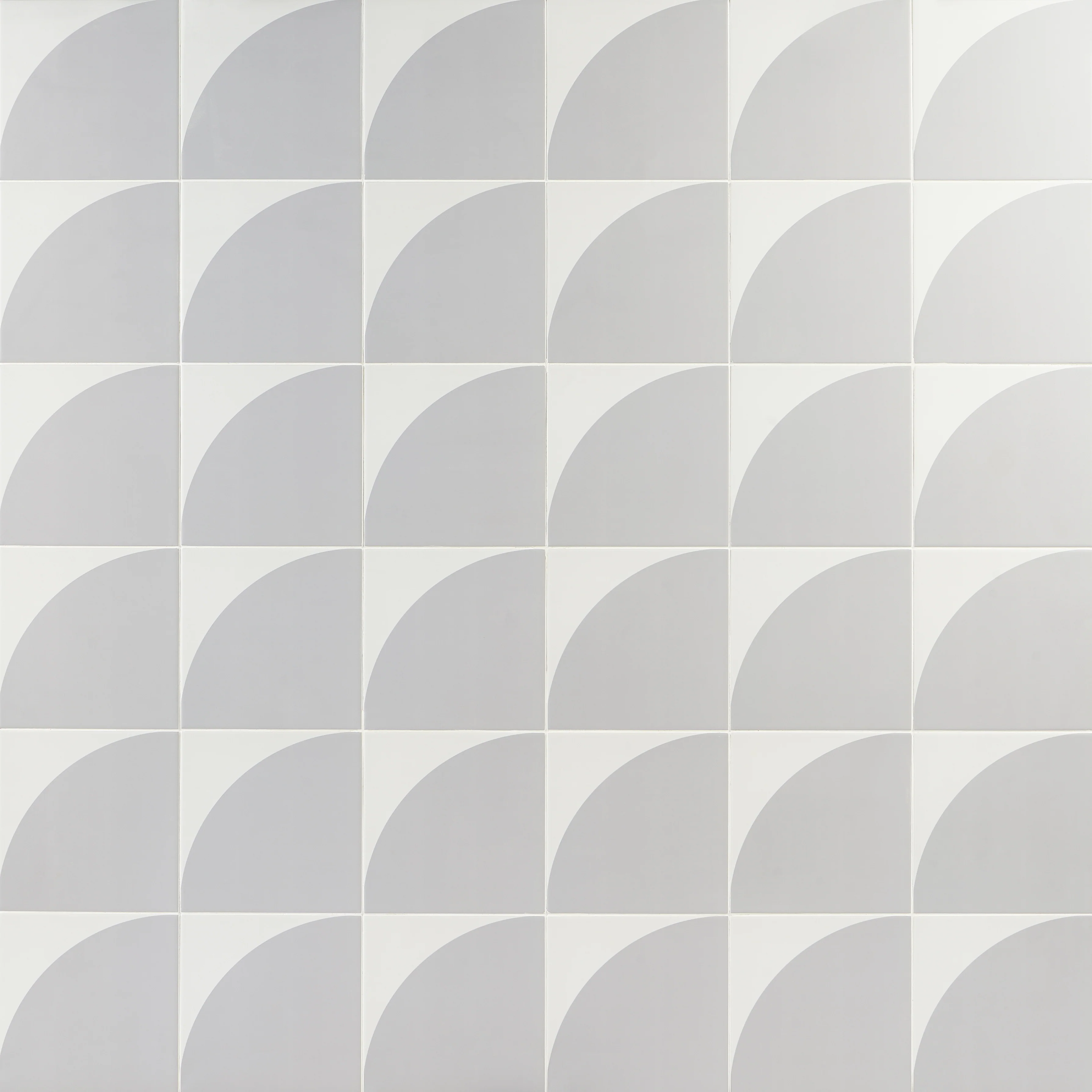 Stacy Garcia Maddox Deco Cool Gray 8x8 Matte Porcelain Tile - Image 7