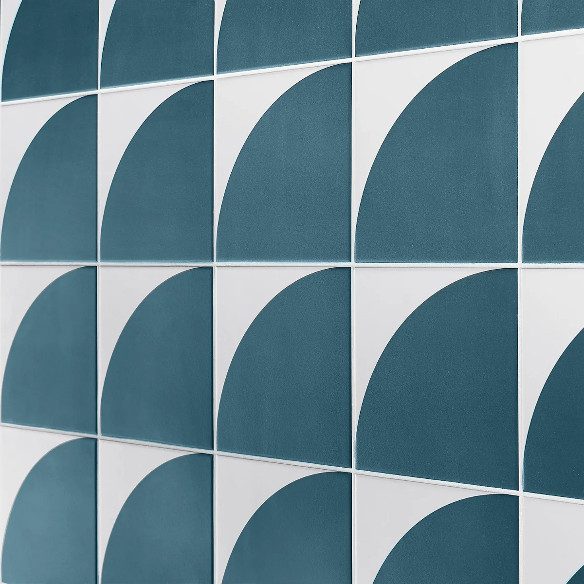 Stacy Garcia Maddox Deco Teal Blue 8x8 Matte Porcelain Tile - Image 6