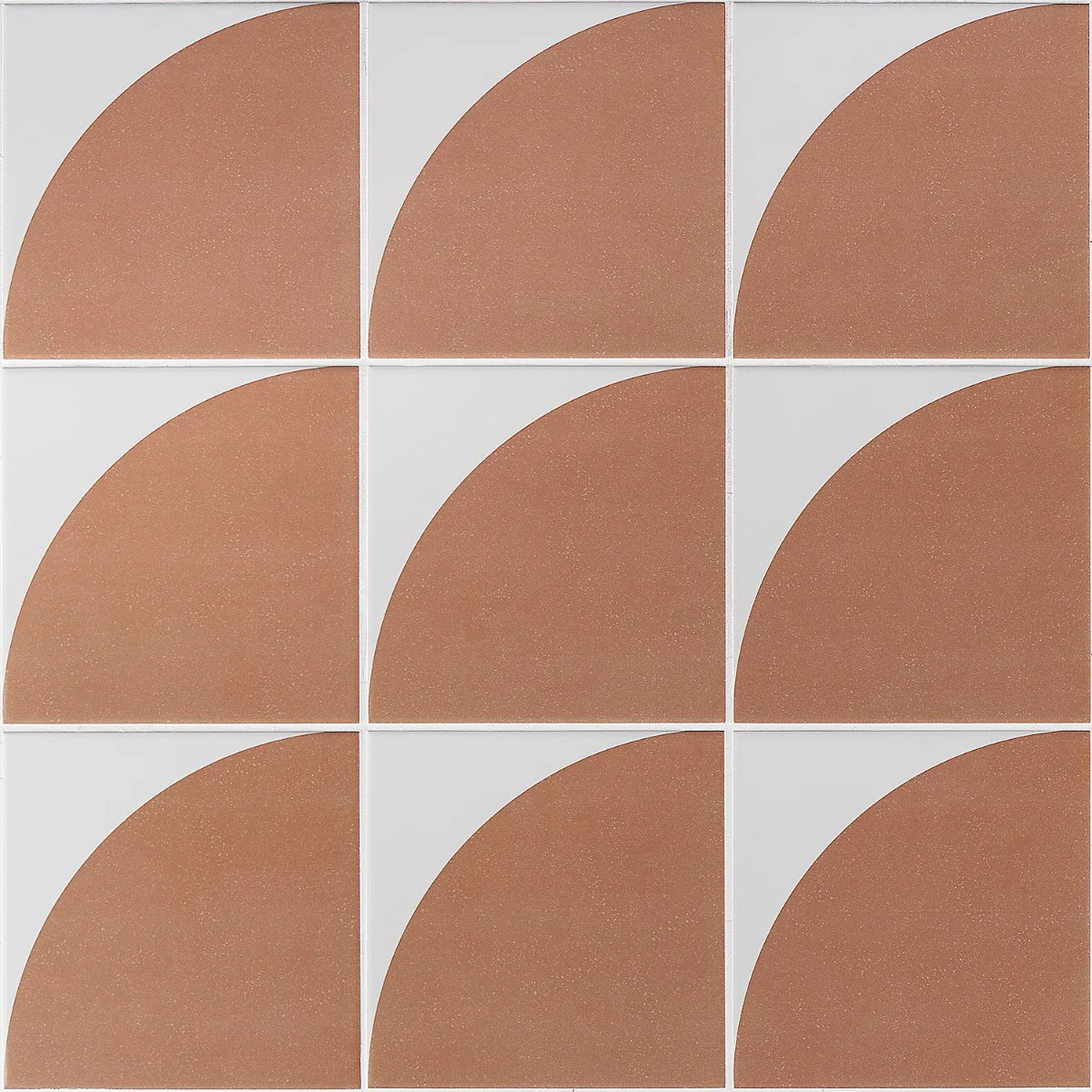 Stacy Garcia Maddox Deco Terracotta 8x8 Matte Porcelain Tile - Image 3