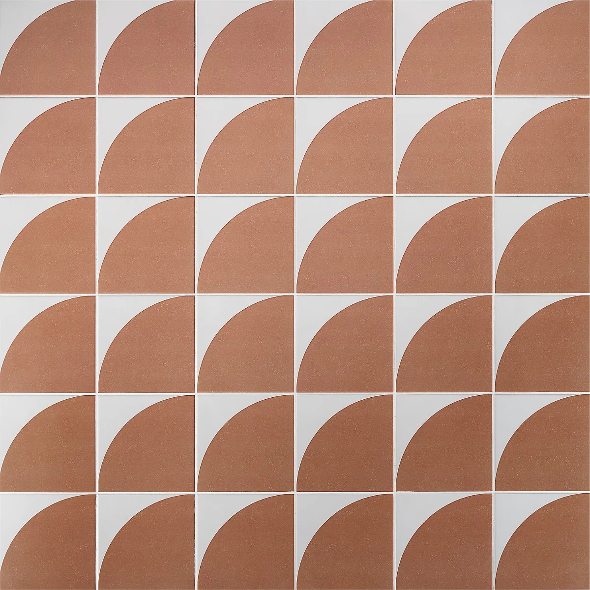 Stacy Garcia Maddox Deco Terracotta 8x8 Matte Porcelain Tile - Image 5