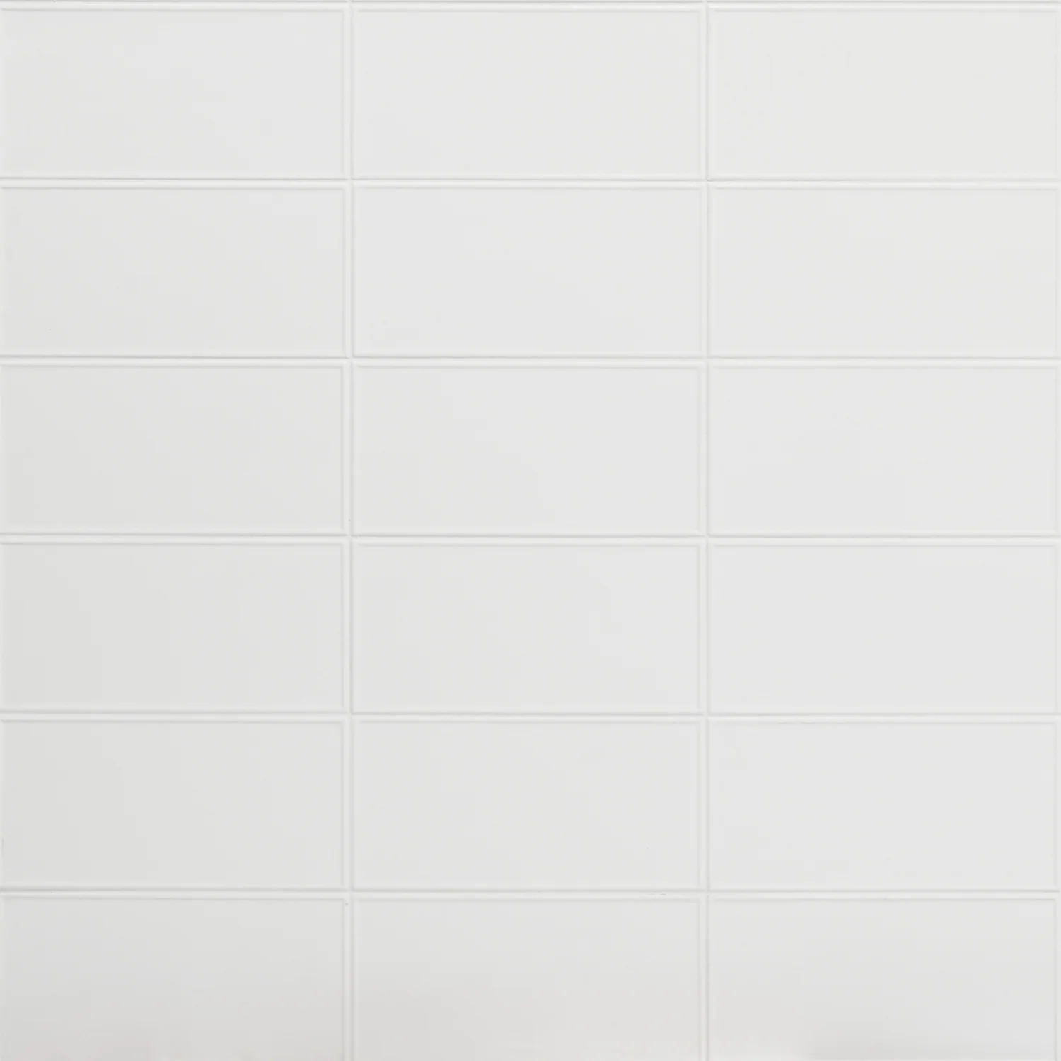 Stacy Garcia Maddox Frame White 4x8 Matte Ceramic Subway Tile - Image 6
