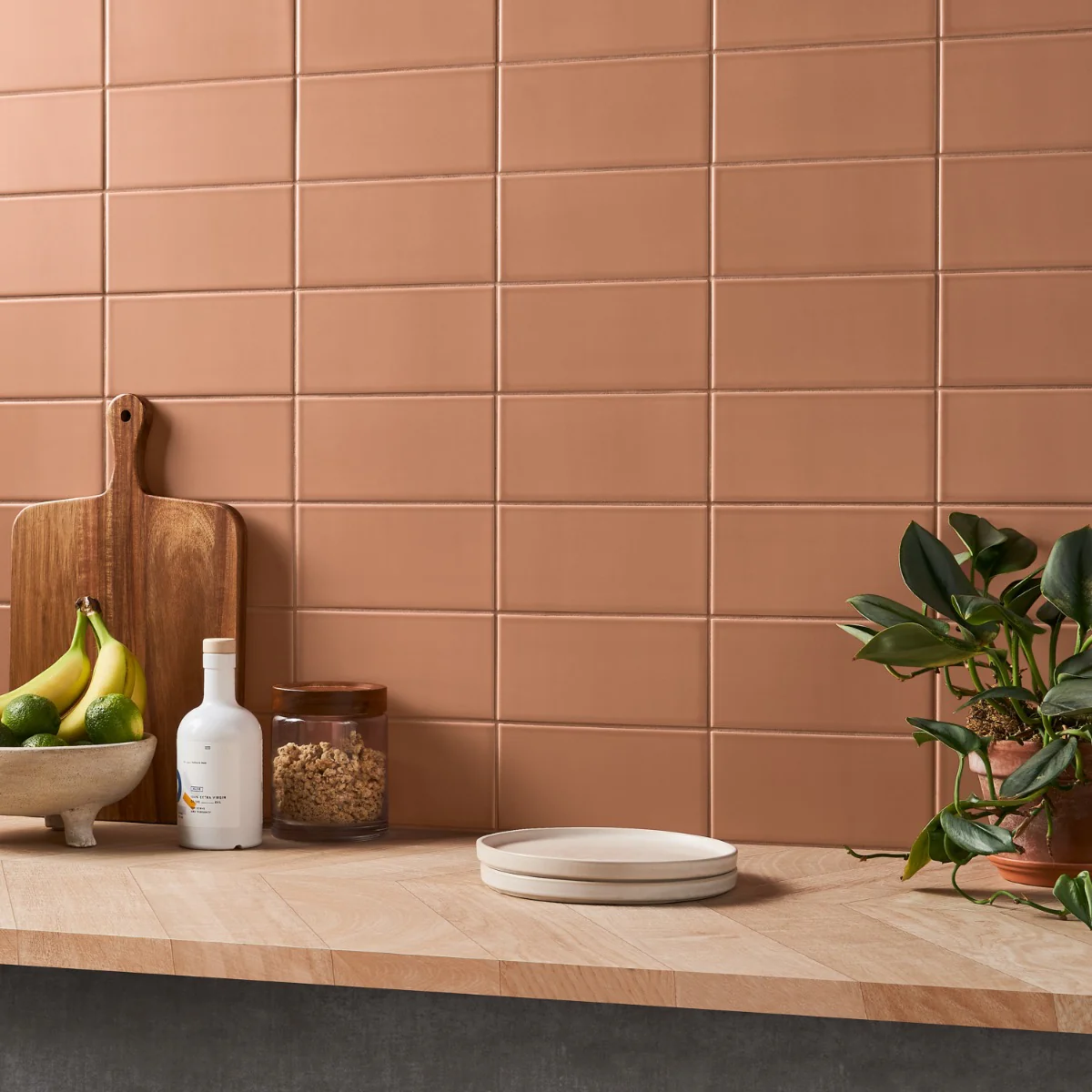 Stacy Garcia Maddox Terracotta 4x8 Matte Ceramic Subway Tile - Image 2