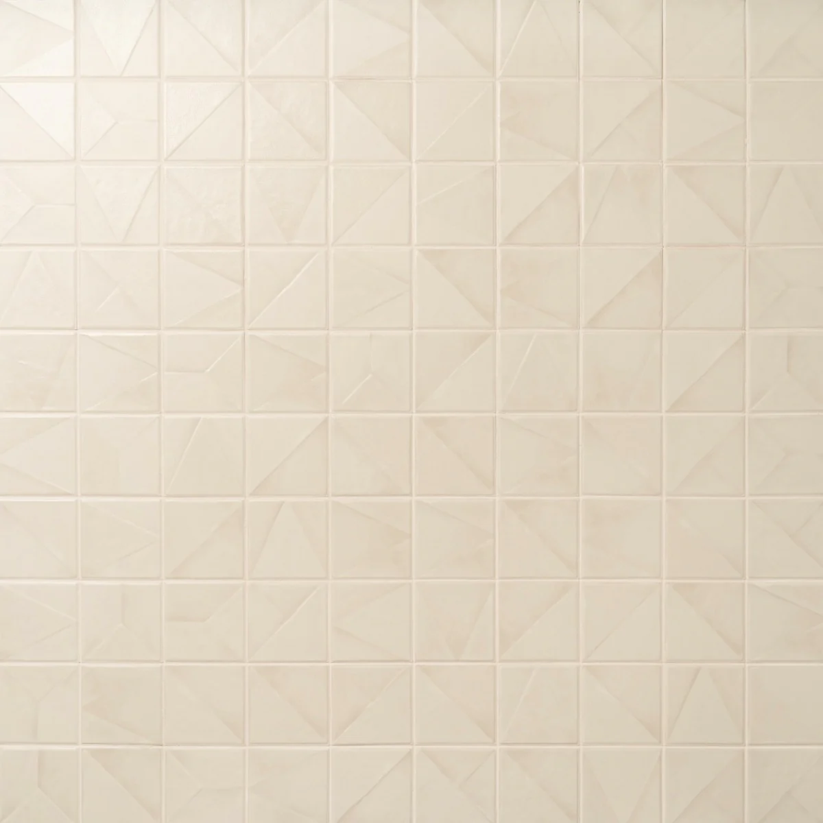 Stacy Garcia Valenova Deco Taupe 5x5 Textured Matte Ceramic Tile - Image 2