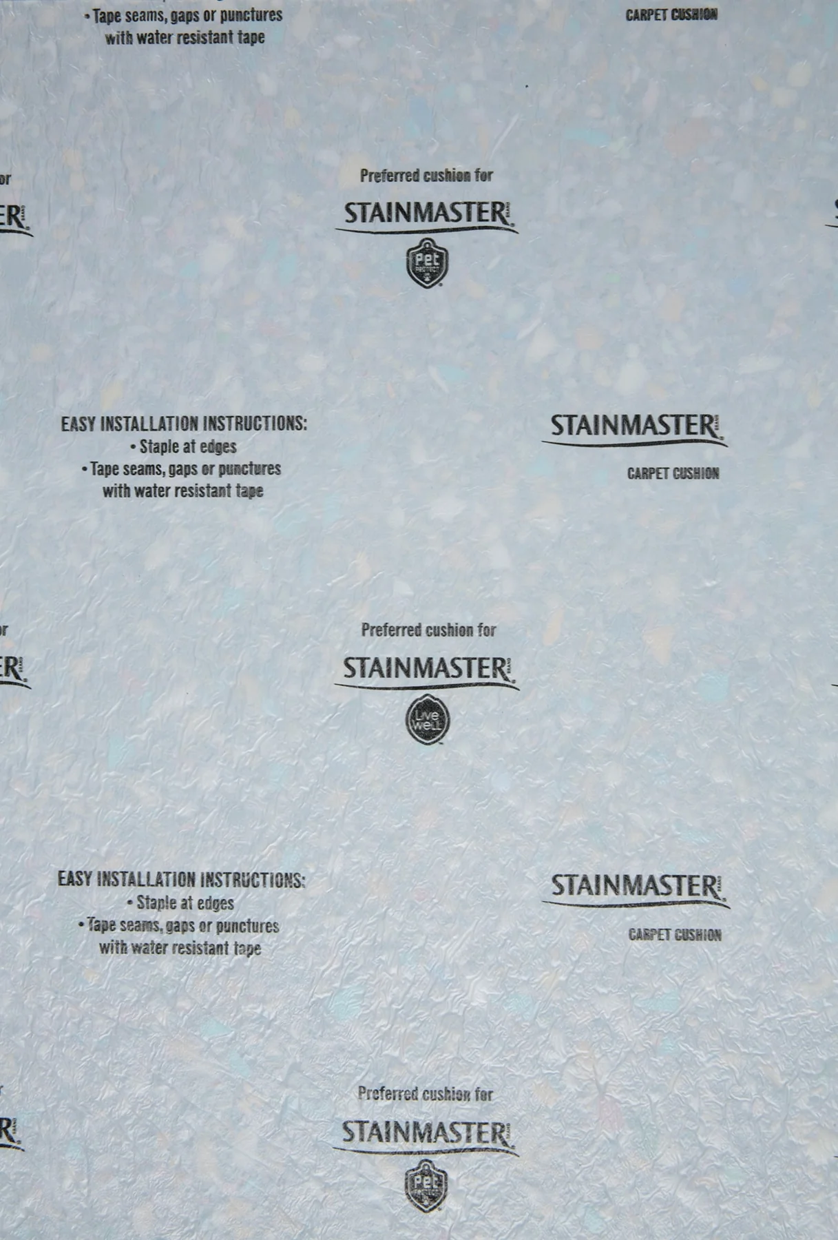 STAINMASTER 11.11mm Rebond Carpet Padding with Moisture Barrier - Image 4