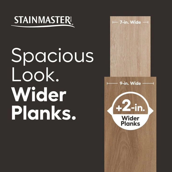 STAINMASTER Austen Oak 6-mm x 7-3/32-in W x 47-in L Waterproof Interlocking Luxury Vinyl Plank Flooring (17.33-sq ft/case) - Image 7