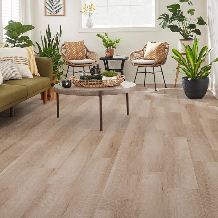 STAINMASTER Ellyn Hickory 6-mm x 7-3/32-in W x 47-in L Waterproof Interlocking Luxury Vinyl Plank Flooring (17.33-sq ft/case) - Image 3