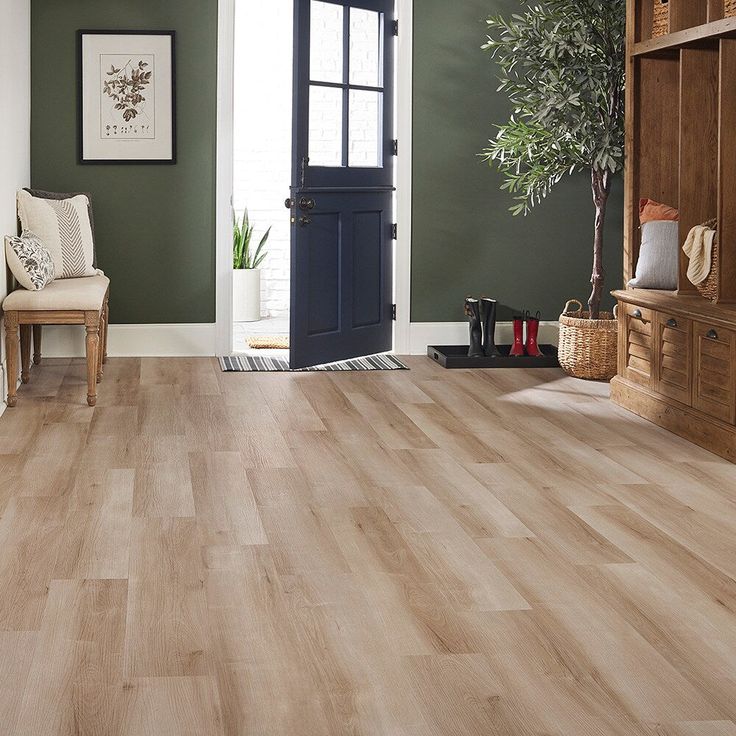 STAINMASTER Ellyn Hickory 6-mm x 7-3/32-in W x 47-in L Waterproof Interlocking Luxury Vinyl Plank Flooring (17.33-sq ft/case) - Image 4