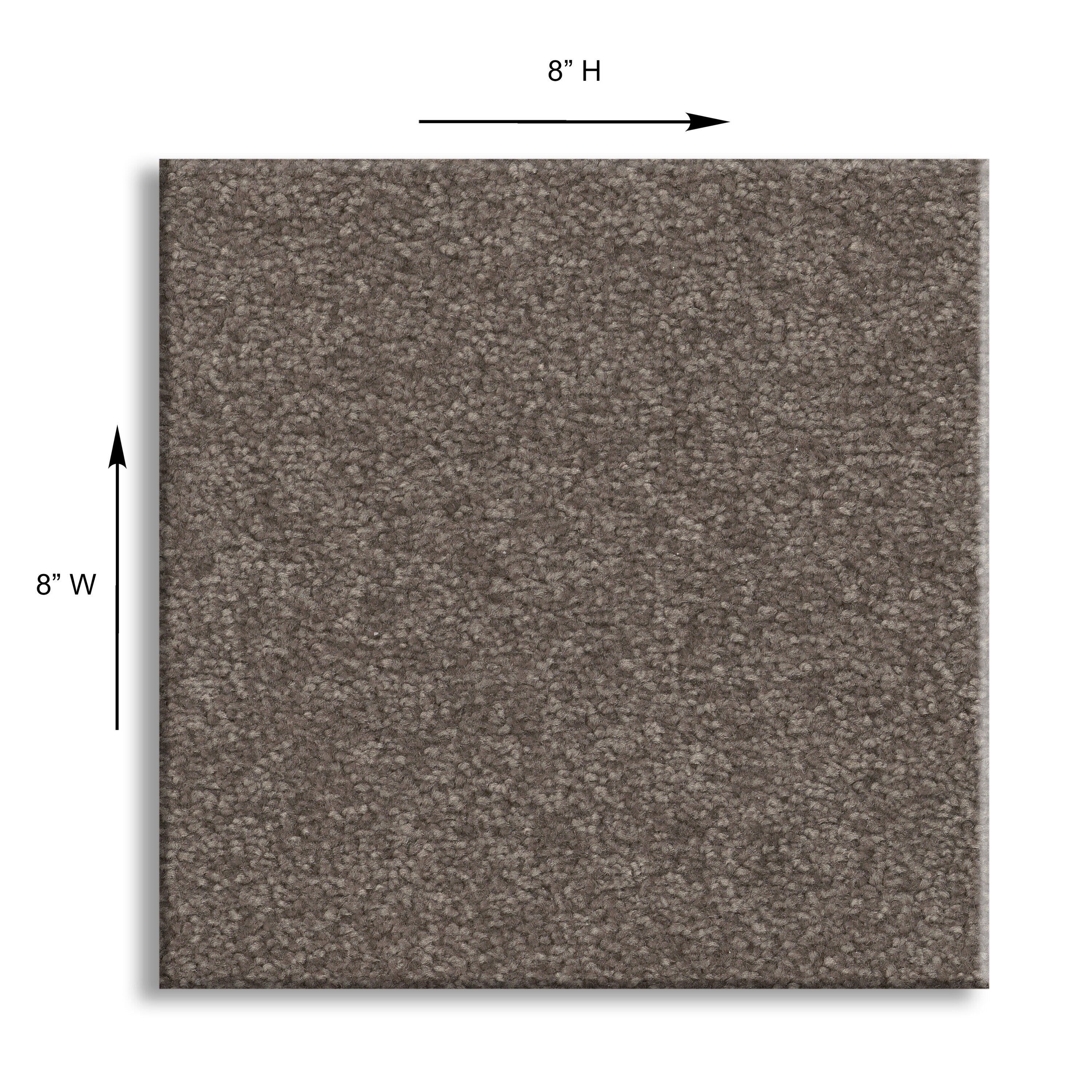 STAINMASTER Essentials Blue Diamonds III 8-in x 8-in Pewter Gray Polyester Textured Indoor Carpet Sample - Image 4