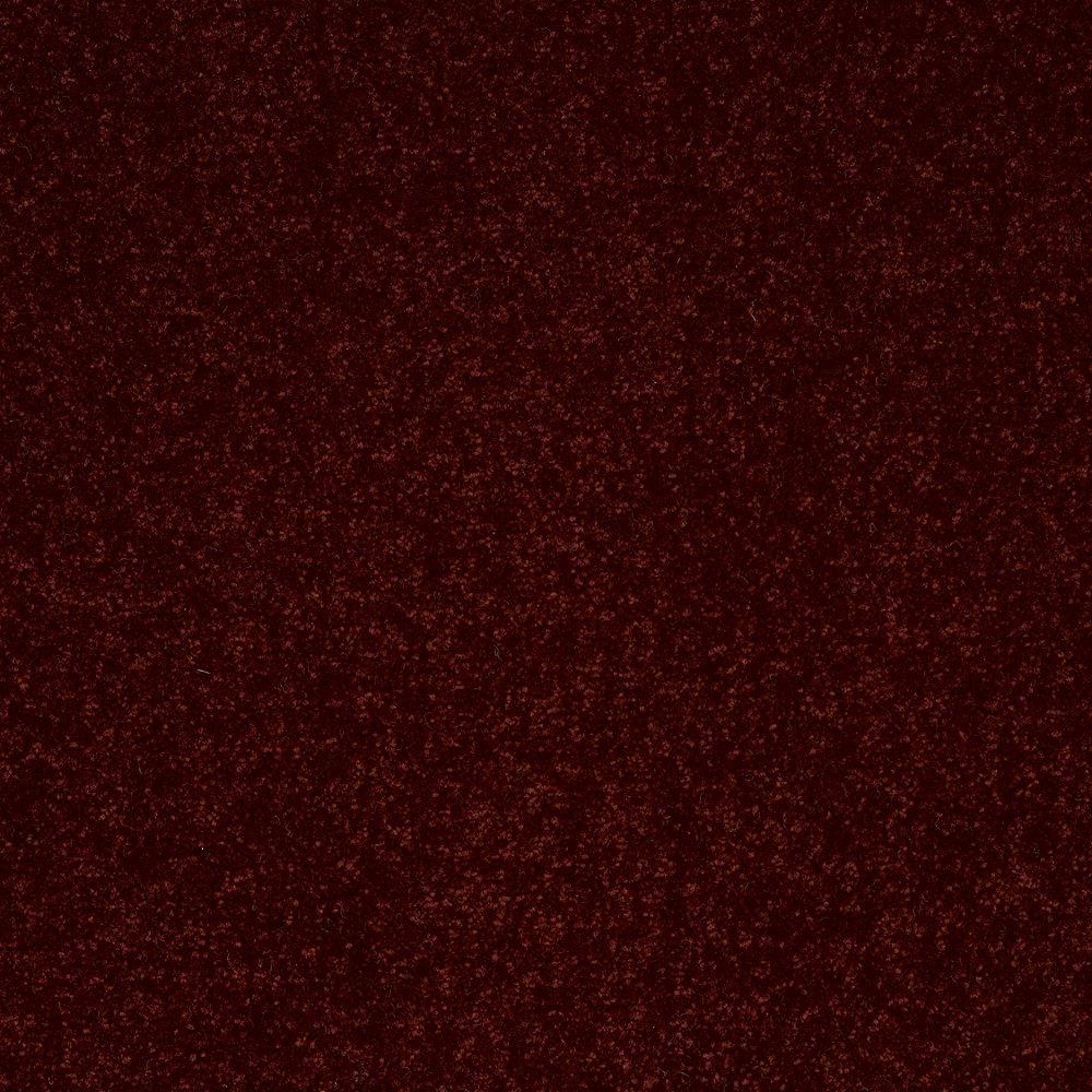 STAINMASTER Essentials Intuition II 15-ft Apache Red Textured Indoor Carpet