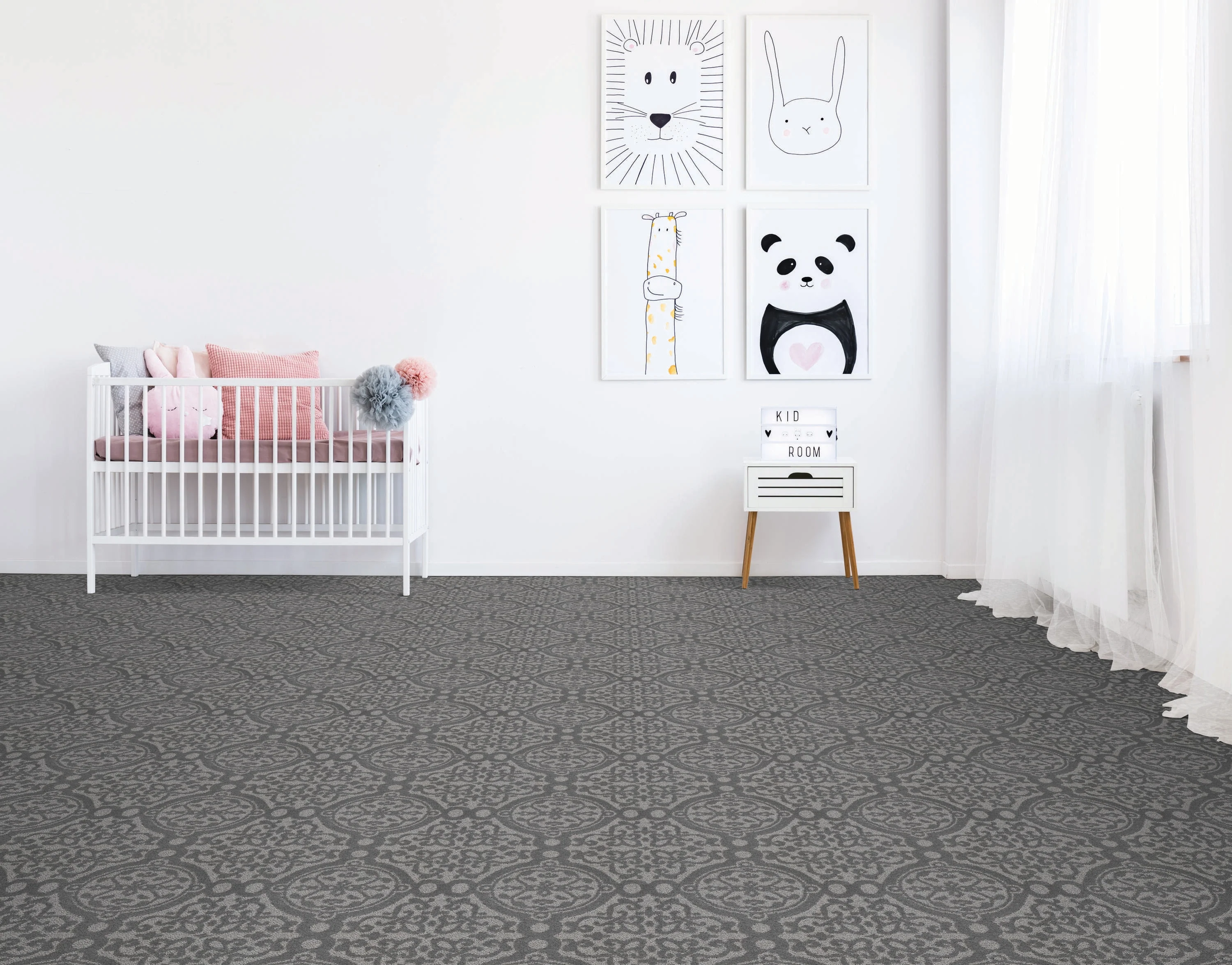STAINMASTER Essentials So Happy Spanish Sky Pattern Indoor Carpet, 12-ft Roll, 35-oz Face Weight - Image 2