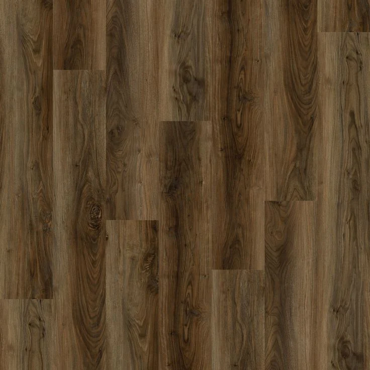 STAINMASTER Highland Walnut 6-mm x 7-in W x 48-in L Waterproof Interlocking Luxury Vinyl Plank Flooring (18.78-sq ft/case)