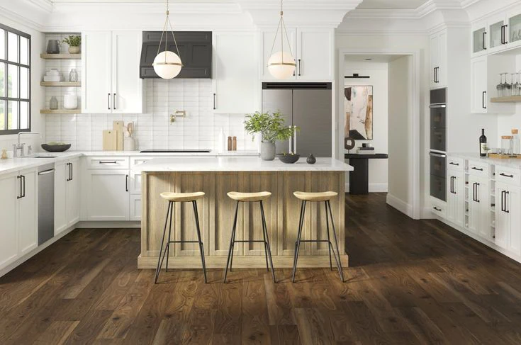 STAINMASTER Highland Walnut 6-mm x 7-in W x 48-in L Waterproof Interlocking Luxury Vinyl Plank Flooring (18.78-sq ft/case) - Image 5