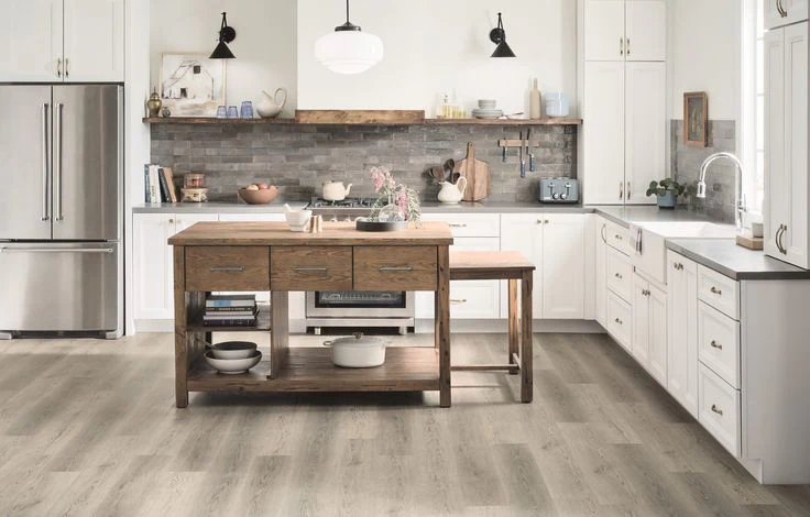 STAINMASTER London Sky Oak 6-mm x 7-in W x 48-in L Waterproof Interlocking Luxury Vinyl Plank Flooring (19.22-sq ft/case) - Image 8