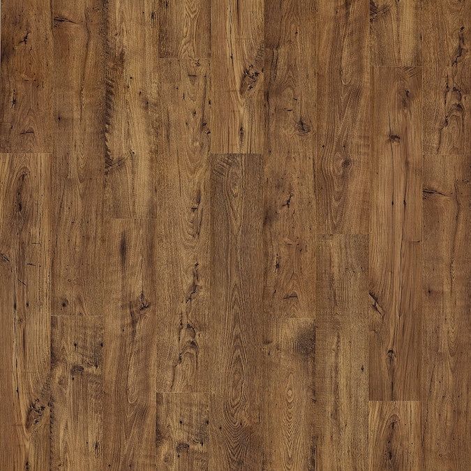 STAINMASTER PetProtect Beckett Ridge Chestnut 12-mm T x 7-1/2-in W x 47-1/4-in L Waterproof Wood Plank Laminate Flooring (22.09-sq ft / Carton) - Image 6