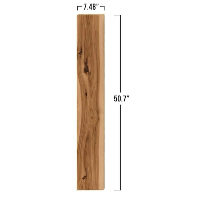 STAINMASTER PetProtect Cheltenham Hickory 12-mm T x 7-1/2-in W x 50-in L Waterproof Wood Plank Laminate Flooring (23.69-sq ft / Carton) - Image 6