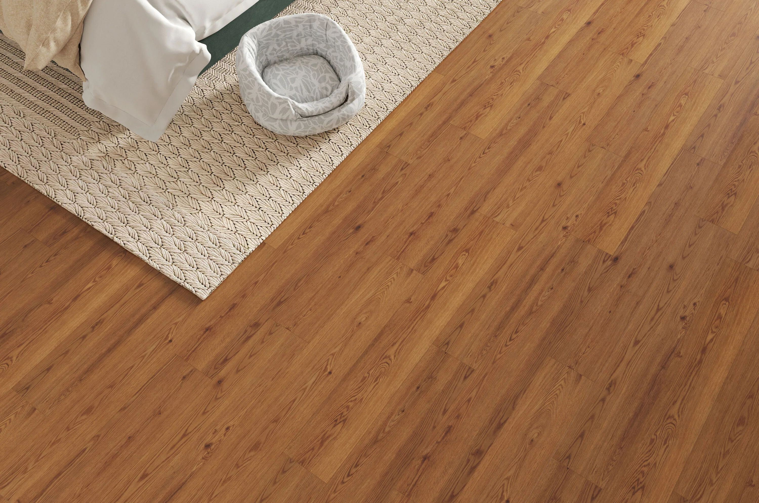 STAINMASTER PetProtect Honeycomb 7-mm x 7-in W x 48-in L Waterproof Interlocking Luxury Vinyl Plank Flooring (18.57-sq ft/case) - Image 5