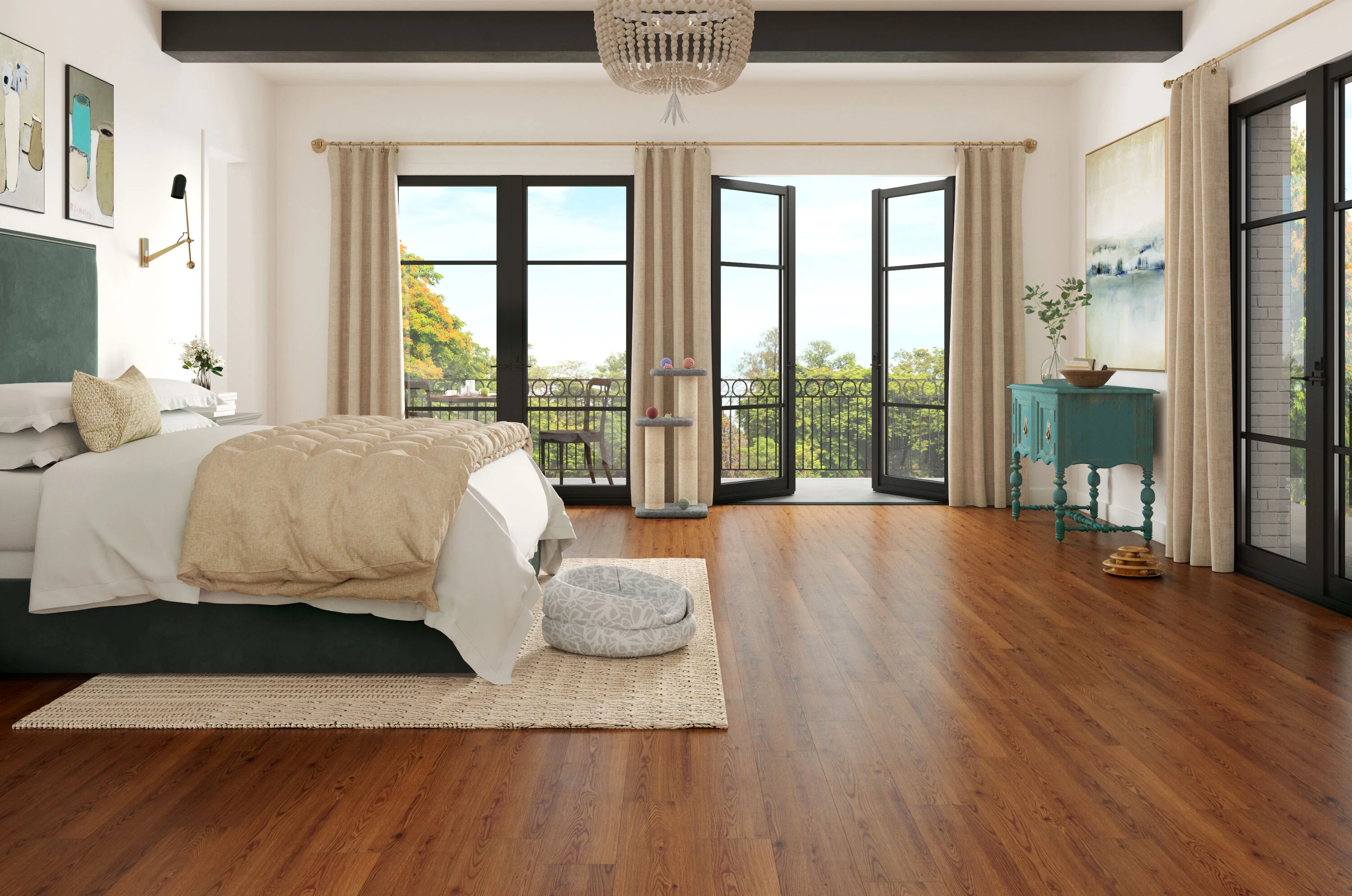 STAINMASTER PetProtect Honeycomb 7-mm x 7-in W x 48-in L Waterproof Interlocking Luxury Vinyl Plank Flooring (18.57-sq ft/case) - Image 7