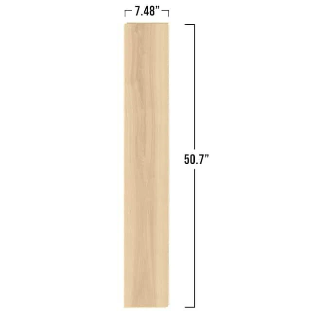 STAINMASTER PetProtect Mountain Laurel Maple 12-mm T x 7-1/2-in W x 50-in L Waterproof Wood Plank Laminate Flooring (23.69-sq ft / Carton) - Image 10