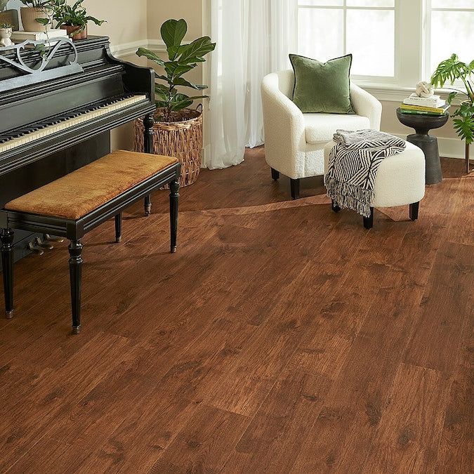 STAINMASTER PetProtect Ocala Hickory 12-mm T x 7-1/2-in W x 47-1/4-in L Waterproof Wood Plank Laminate Flooring (22.09-sq ft / Carton) - Image 3
