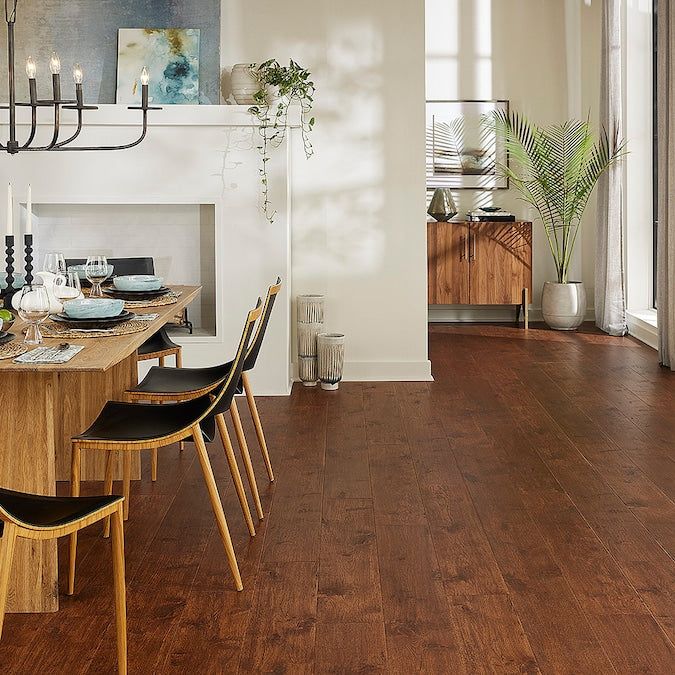 STAINMASTER PetProtect Ocala Hickory 12-mm T x 7-1/2-in W x 47-1/4-in L Waterproof Wood Plank Laminate Flooring (22.09-sq ft / Carton) - Image 7