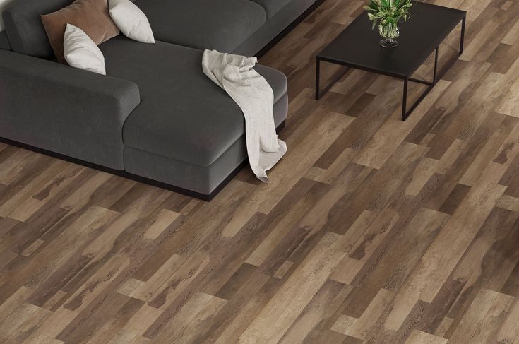 STAINMASTER Russet 6-mm x 7-in W x 48-in L Waterproof Interlocking Luxury Vinyl Plank Flooring (18.78-sq ft/case) - Image 2