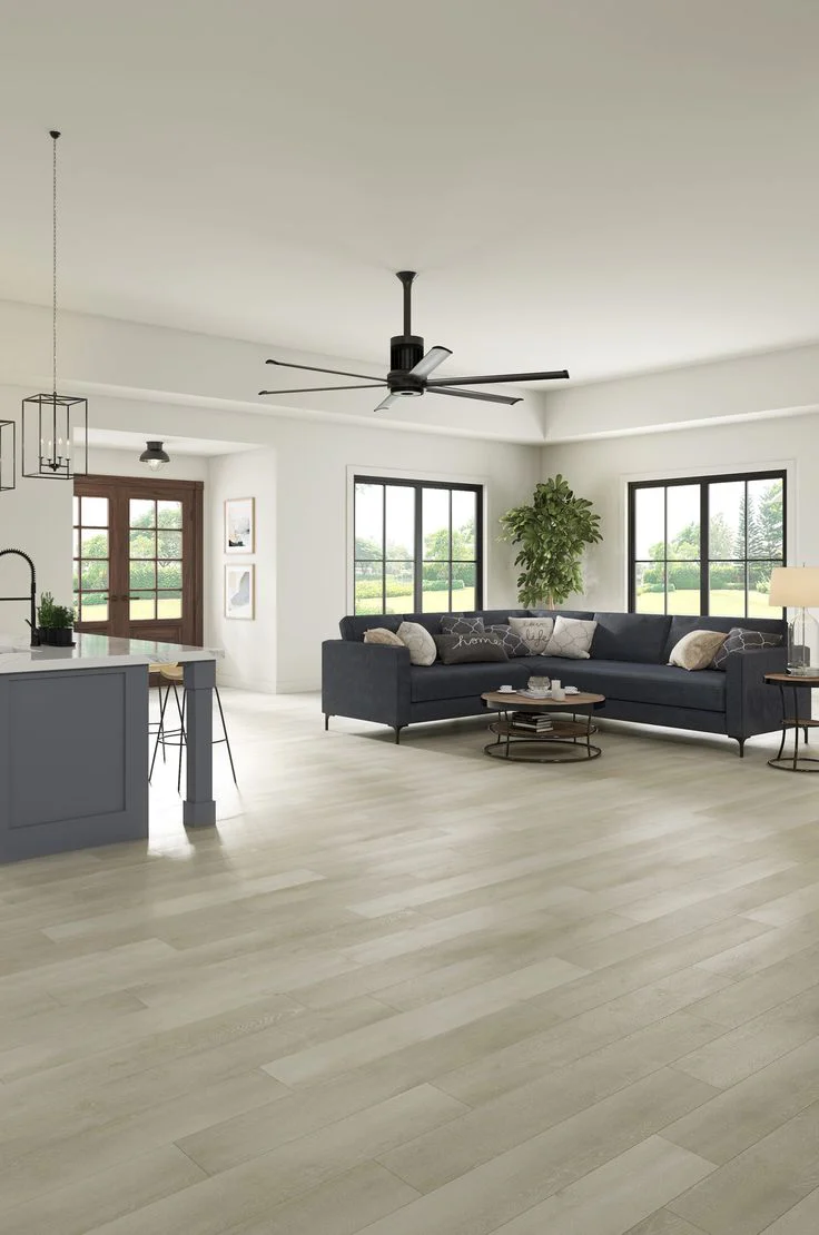 STAINMASTER Seasalt 6-mm x 7-in W x 48-in L Waterproof Interlocking Luxury Vinyl Plank Flooring (18.78-sq ft/case) - Image 2