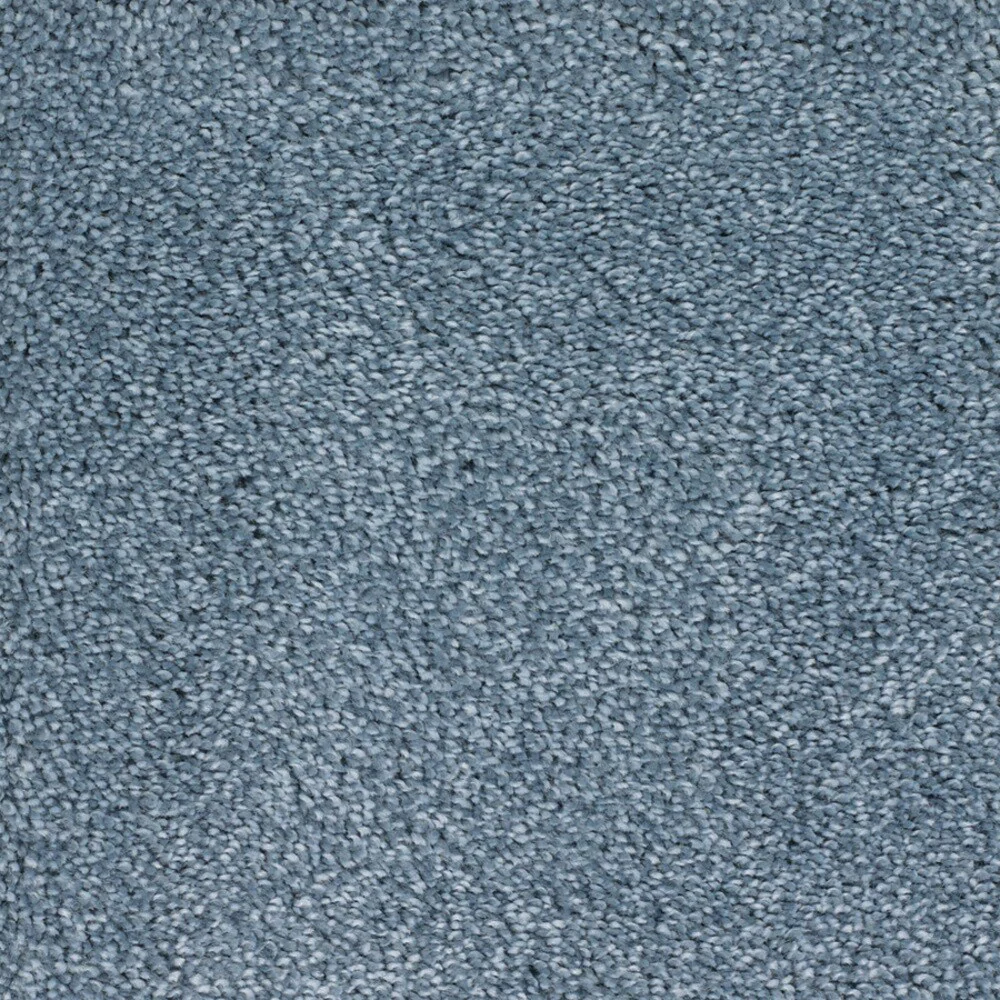 STAINMASTER Signature Briar Patch Radiant Textured Carpet Sample, 8-in x 8-in, Blue Nylon