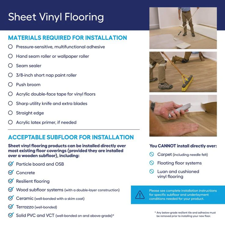 STAINMASTER White 9.84-mil x 12-ft W Waterproof Cut-to-length Vinyl Sheet Flooring - Image 2