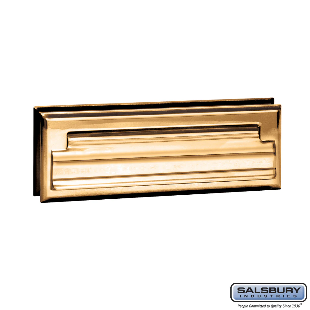 Antique Brass Mail Slot for Residential Doors - Image 3