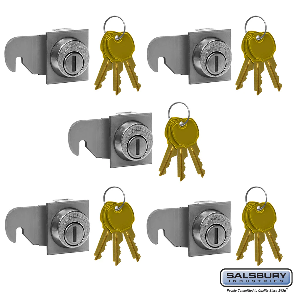 Standard Locks Replacement for 4C Horizontal Mailbox Door - 5 Pack - Image 2