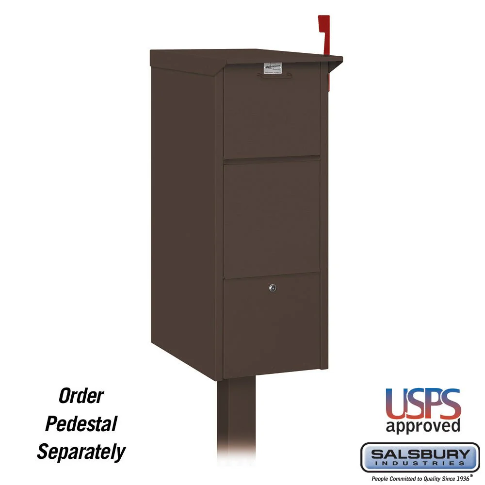 Mail Package Drop Box - Bronze, Secure and USPS Approved