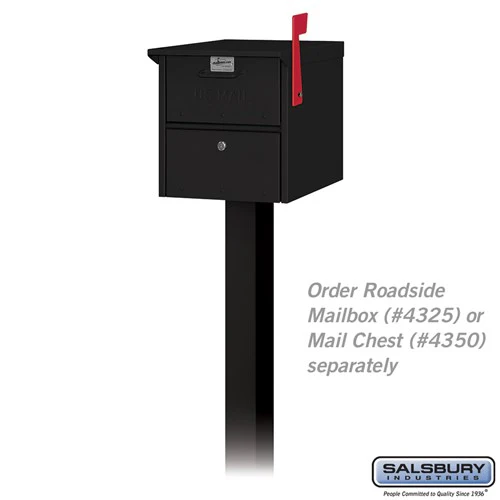 Standard Pedestal - In-Ground Mounted for Roadside Mailboxes, Mail Chests, and Package Drops - Image 2