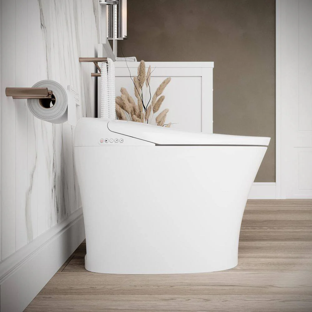 Streamline LT-389 Tankless Elongated Smart Bidet Toilet with Auto Flush - Image 2