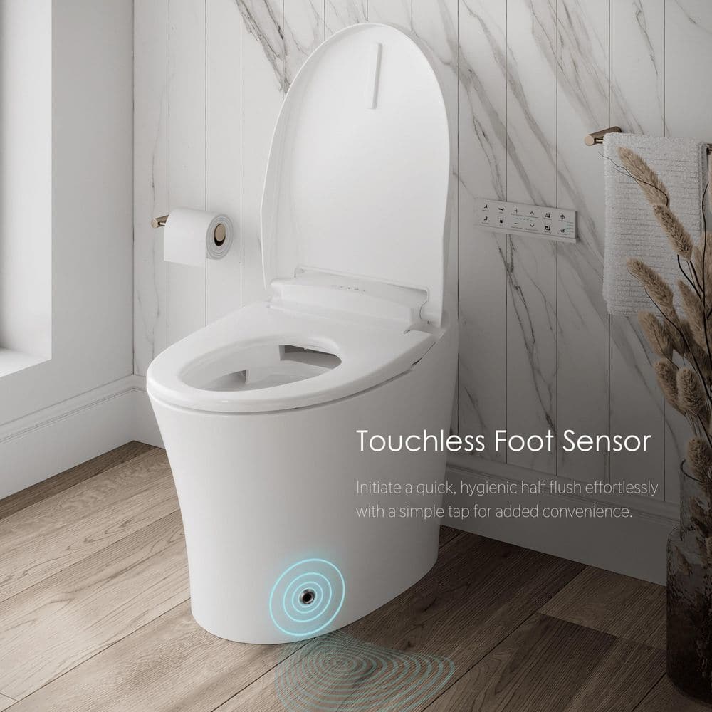 Streamline LT-389 Tankless Elongated Smart Bidet Toilet with Auto Flush - Image 5