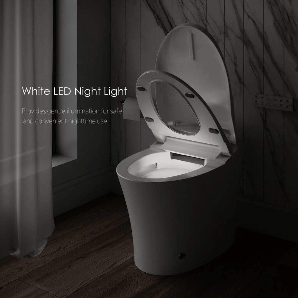Streamline LT-389 Tankless Elongated Smart Bidet Toilet with Auto Flush - Image 6