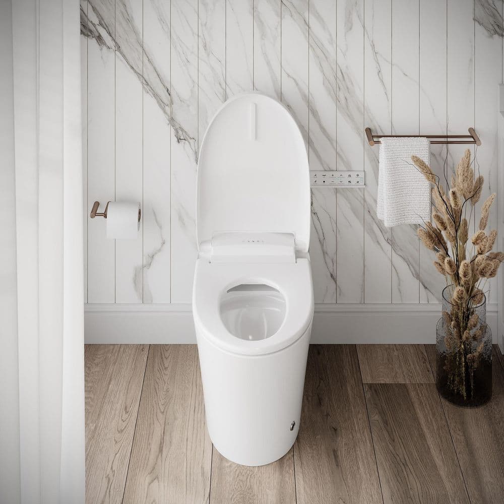 Streamline LT-389 Tankless Elongated Smart Bidet Toilet with Auto Flush - Image 7