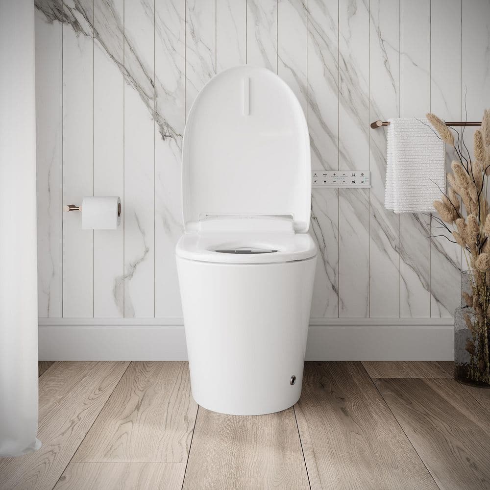 Streamline LT-389 Tankless Elongated Smart Bidet Toilet with Auto Flush - Image 8