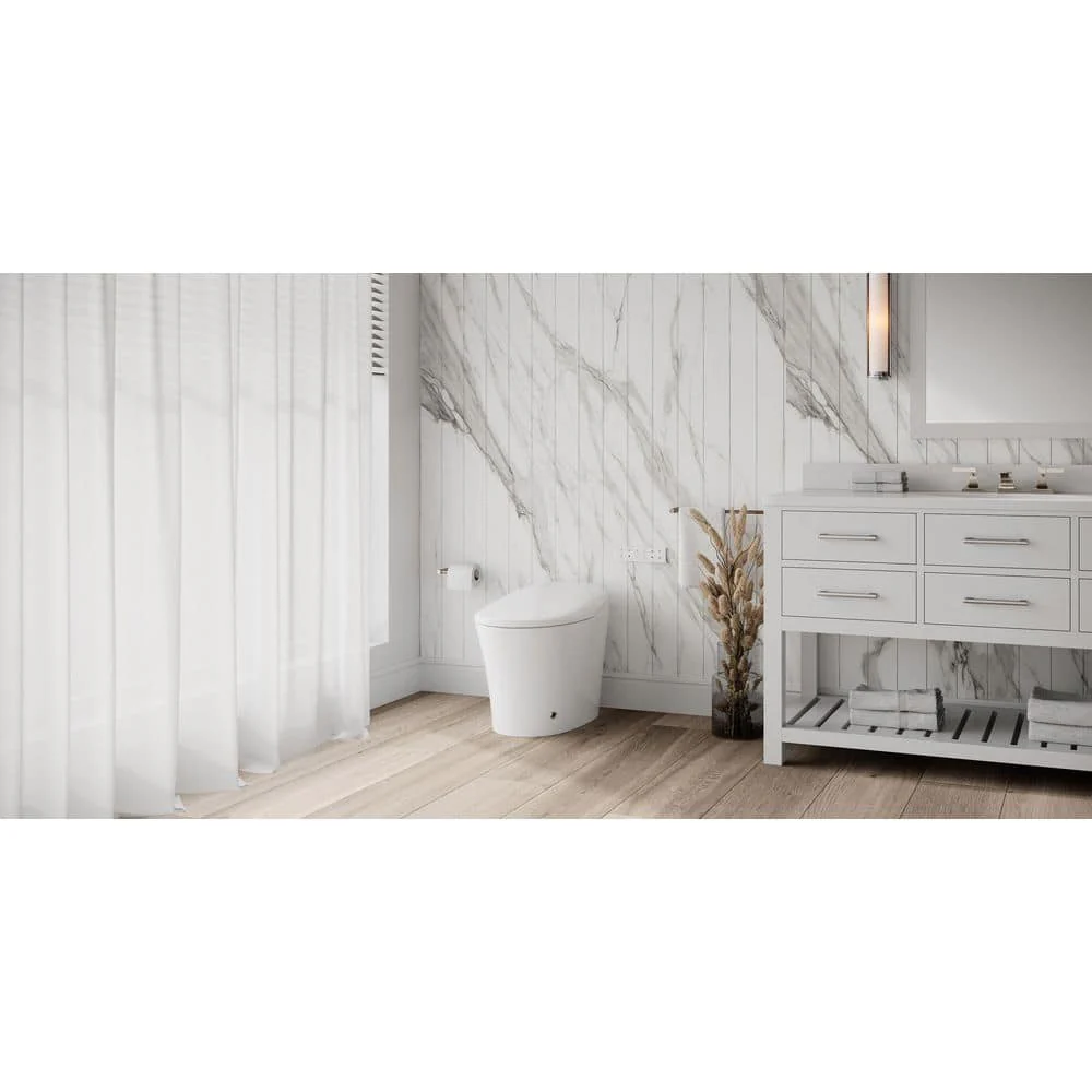 Streamline LT-389 Tankless Elongated Smart Bidet Toilet with Auto Flush - Image 9