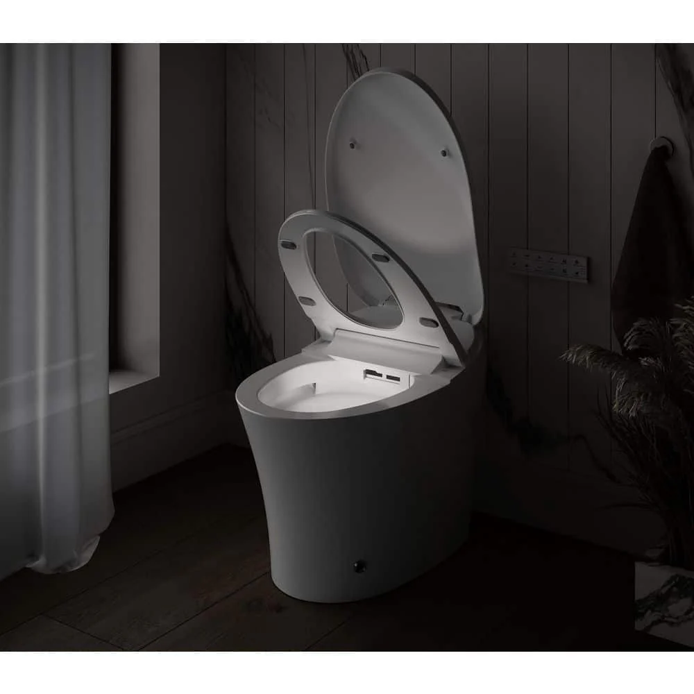 Streamline LT-571 Tankless Elongated Smart Bidet Toilet with Heated Seat and Auto Flush - Image 10