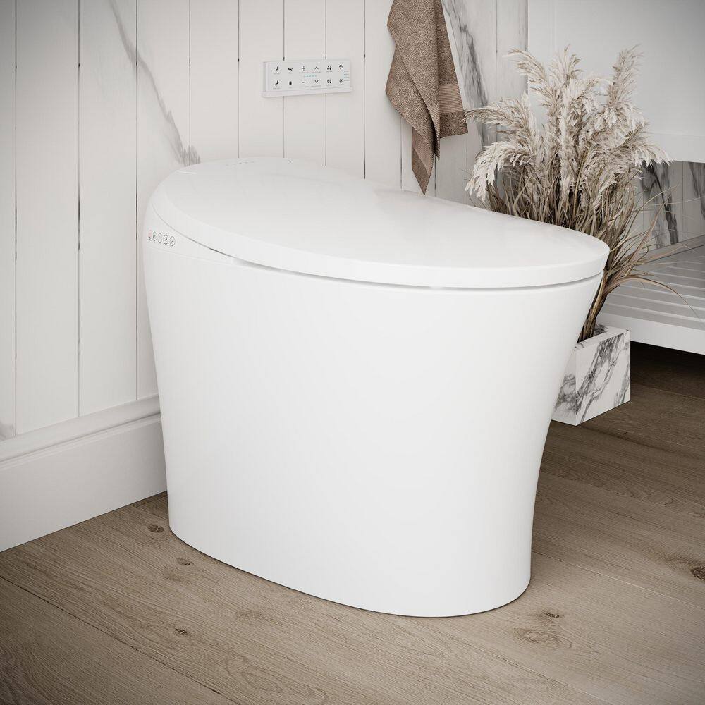 Streamline LT-571 Tankless Elongated Smart Bidet Toilet with Heated Seat and Auto Flush - Image 3
