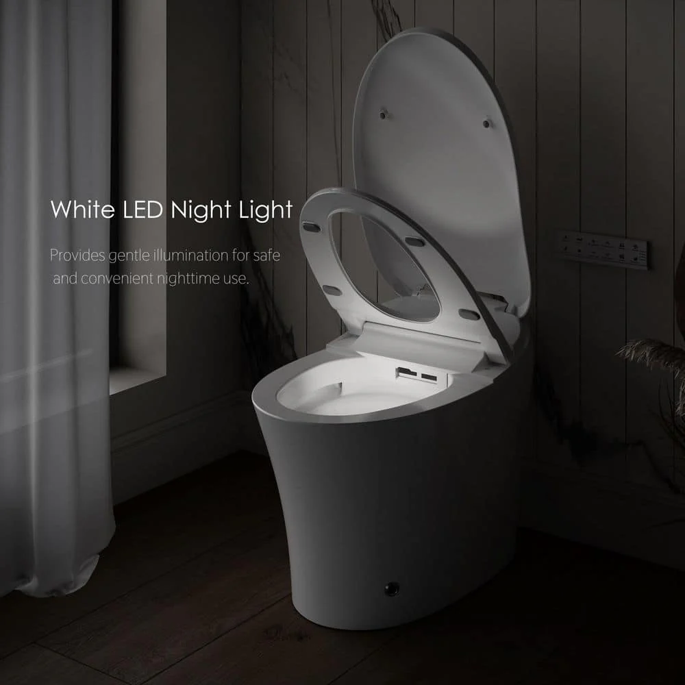 Streamline LT-571 Tankless Elongated Smart Bidet Toilet with Heated Seat and Auto Flush - Image 5