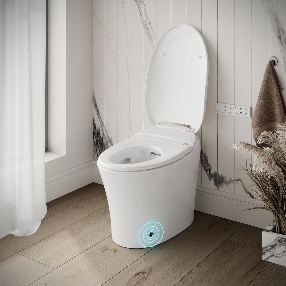 Streamline LT-571 Tankless Elongated Smart Bidet Toilet with Heated Seat and Auto Flush - Image 6