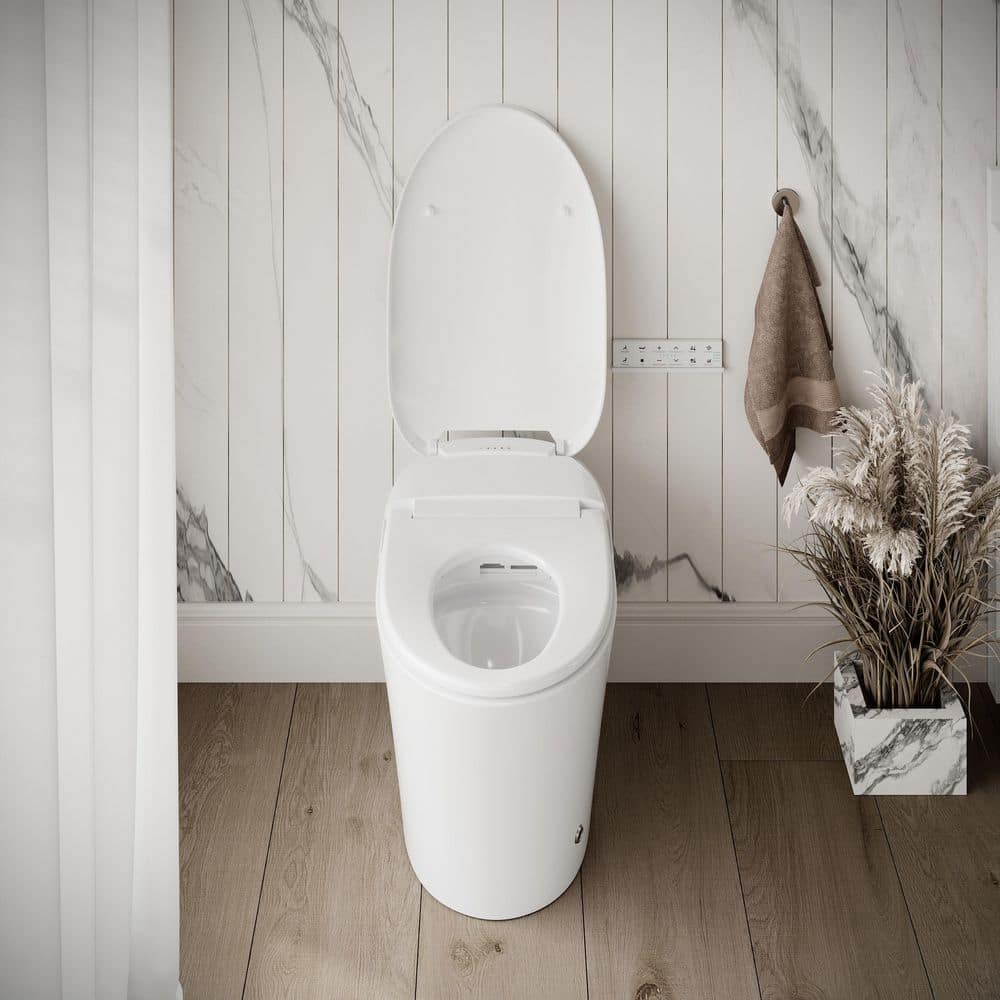 Streamline LT-571 Tankless Elongated Smart Bidet Toilet with Heated Seat and Auto Flush - Image 7