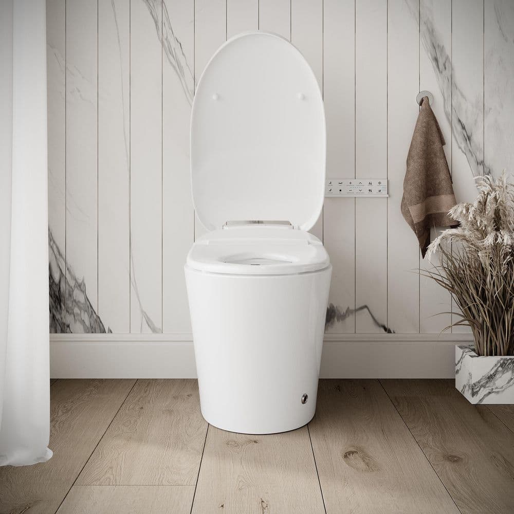 Streamline LT-571 Tankless Elongated Smart Bidet Toilet with Heated Seat and Auto Flush - Image 8