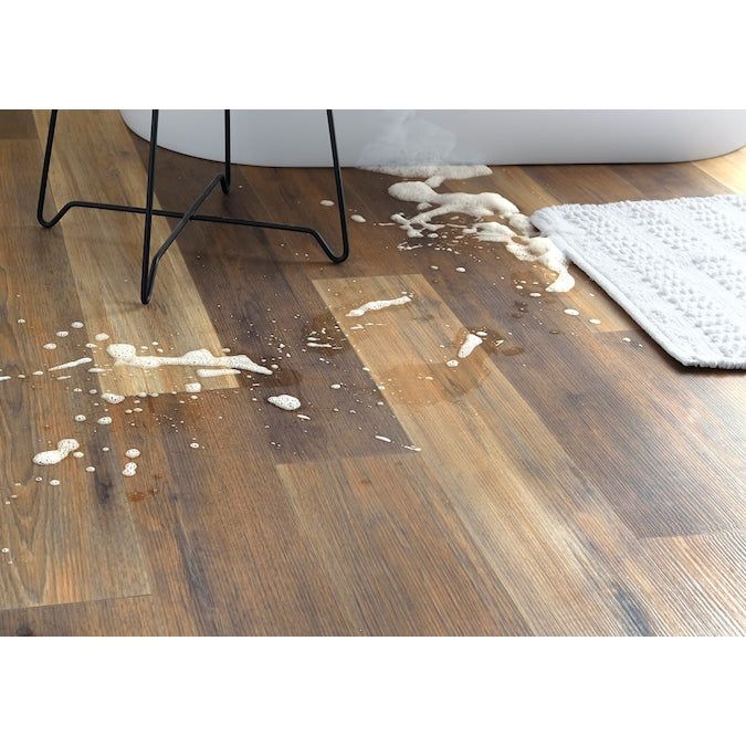 Style Selections Hickory Medley 12-mm T x 6-in W x 50-in L Water Resistant Wood Plank Laminate Flooring (17.07-sq ft / Carton) - Image 5