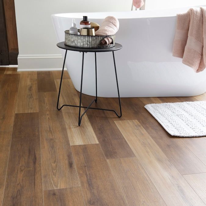 Style Selections Hickory Medley 12-mm T x 6-in W x 50-in L Water Resistant Wood Plank Laminate Flooring (17.07-sq ft / Carton) - Image 7