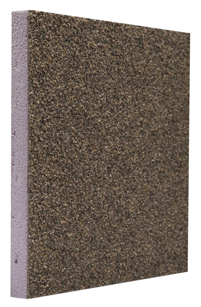 Styro Industries FP Ultra Lite 2' x 8' x 1" Earthtone Brown Aggregate Foundation Insulation Panel