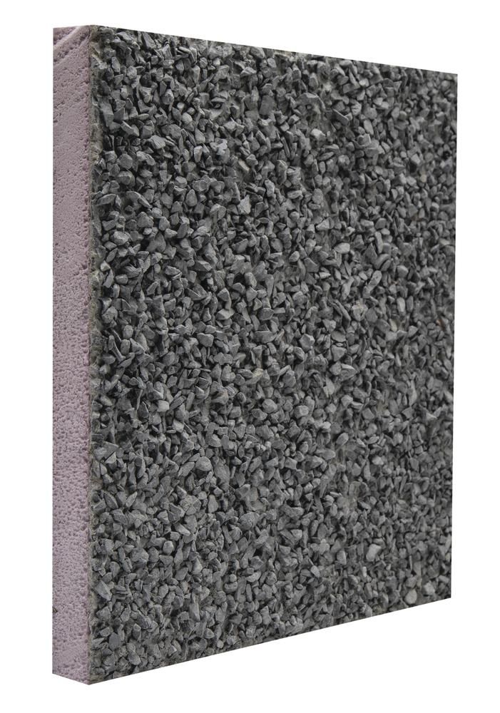 Styro Industries FP Ultra Lite 4' x 8' x 1" Black Stallion Aggregate Foundation Insulation Panel