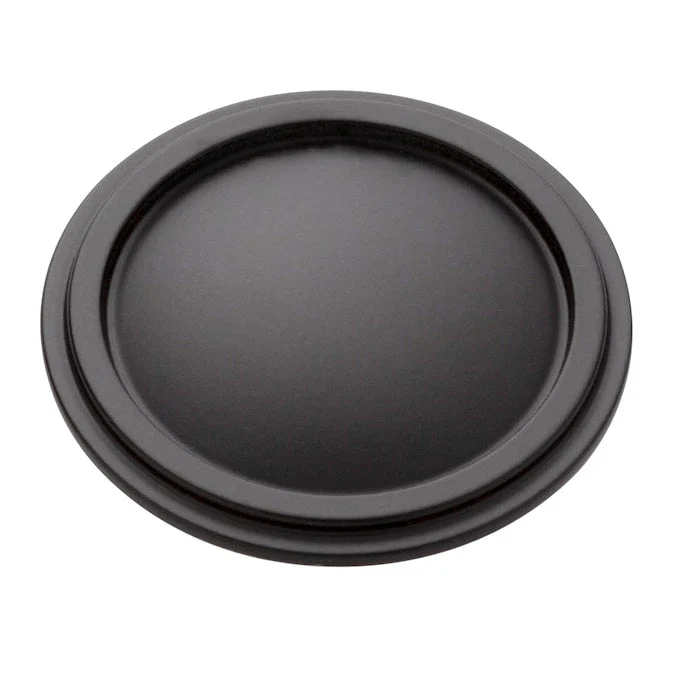Sumner Street Home Hardware Kent Knurled 4-in (102mm) Center to Center Black Nickel Cylindrical Bar Drawer Pull - Image 5